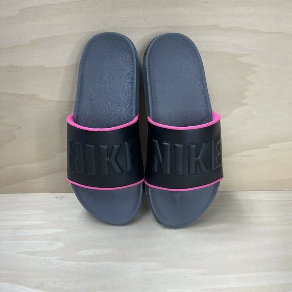 Nike Womens Offcourt Black Pink Slip On Slides Sandals BQ4632-004 Size US 7 - Picture 6 of 8